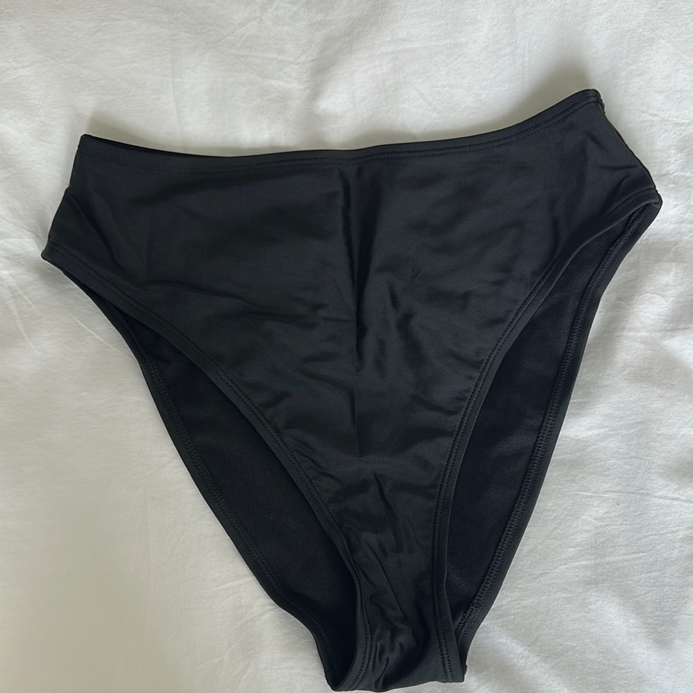 Wild Fable Black High-Cut Bikini